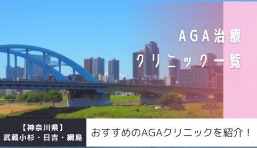 【神奈川県】武蔵小杉・日吉・綱島のAGAクリニック15院を紹介！おすすめ掲載有り！